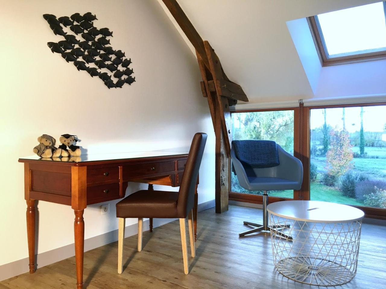 Domaine De La Fontaine Bed & Breakfast Chavagne ภายนอก รูปภาพ